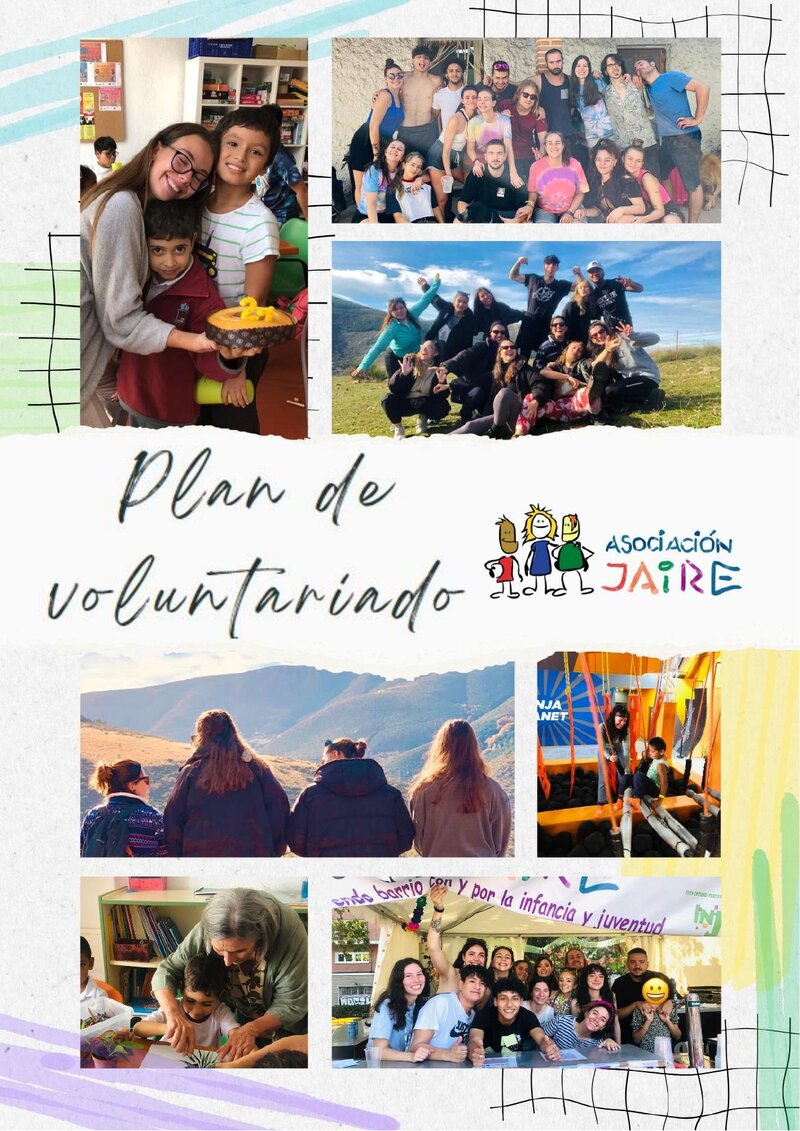 Portada del Plan de Voluntariado 2026